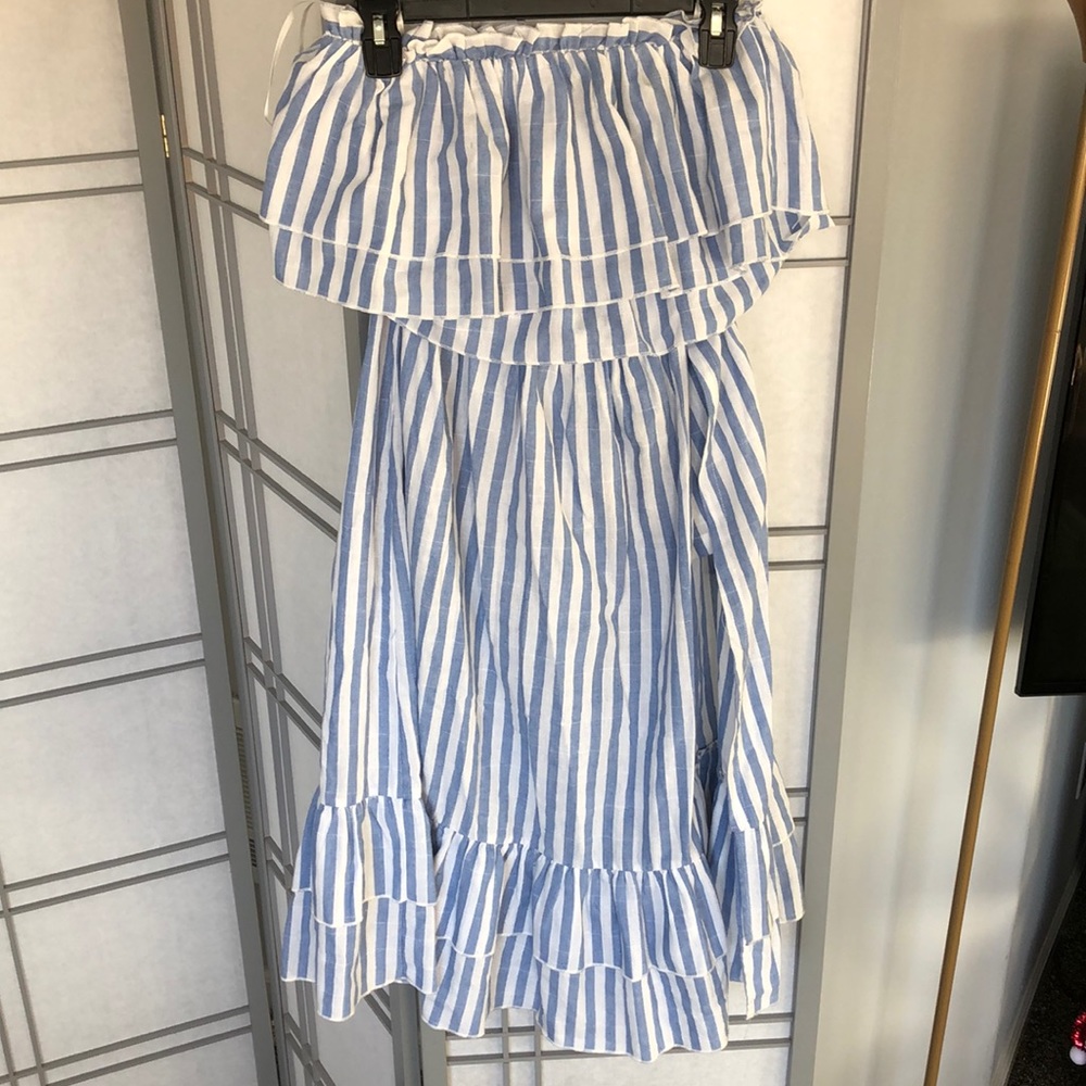 Maxi (skort) with bandoo blouse top